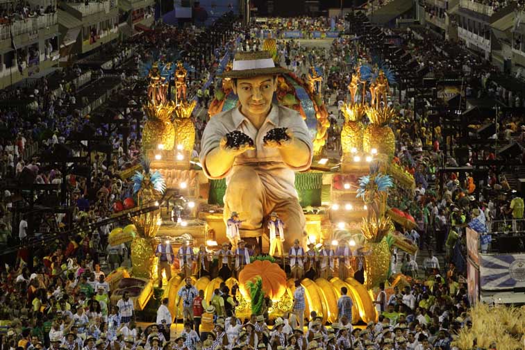 El Carnaval de Brasil es uno de los más grandes del mundo